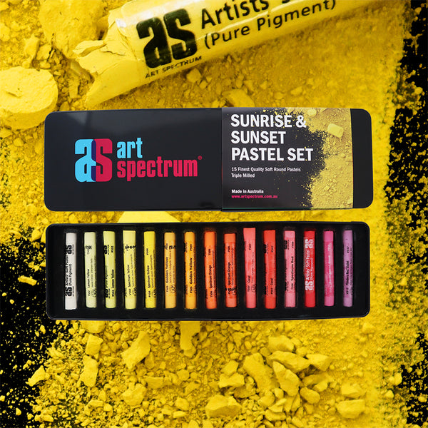Art Spectrum Artists Soft Pastel Set - Assorted Colors Set of 15