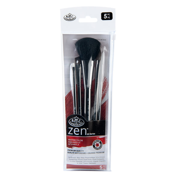 ZEN WATERCOLOUR BRUSH SET 833