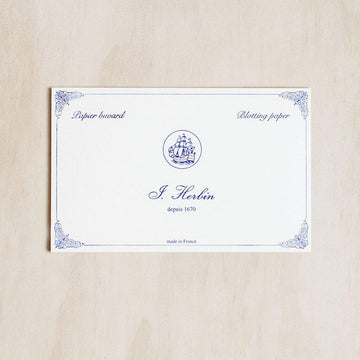 J. HERBIN - BLOTTING PAPER - PACK OF 10 - WHITE