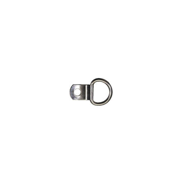 Nickel Plated Small D-Ring