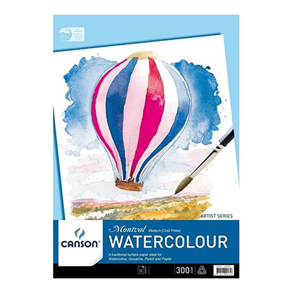 Canson Art Book, Montval Watercolor Paper