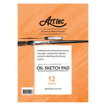 Arttec Oil Sketch Pads & Paper - A4