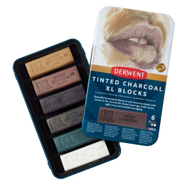 Derwent Tinted Charcoal XL Blocks