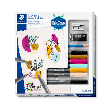 Staedtler Line Art & Botanical Set - 10 Piece Set