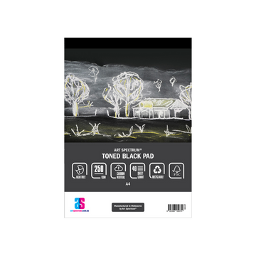 Art Spectrum - Toned Black Pad - A4