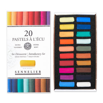 Sennelier Soft Pastels - Introductory Set of 20 Half Pastels