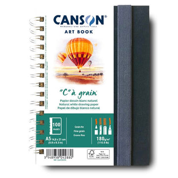 Canson C à grain® Art Book 180 gsm - A5 Portrait
