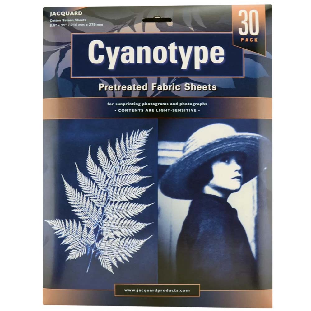 Jacquard Cyanotype  - 30 Sheet Fabric Pack