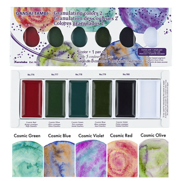 Gansai Tambi - Granulating Colours Set 2