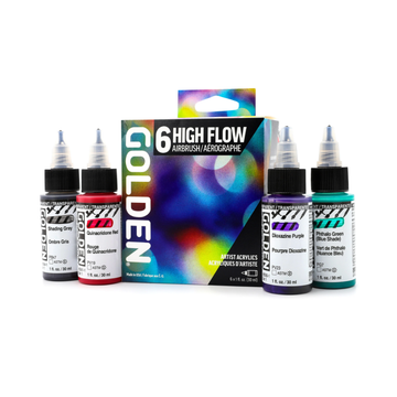 Golden High Flow Airbrush Set