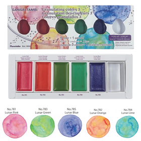 Gansai Tambi - Granulating Colours Set 3