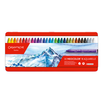 Caran d'Ache Neocolor II™ Watersoluble Wax Crayon - 30 Set