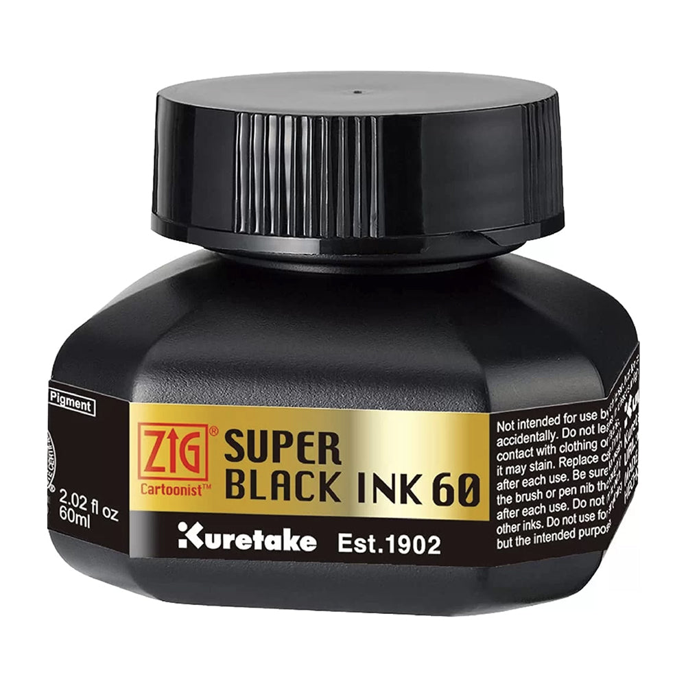 Color Ink Black Ink Zig Super Black Ink