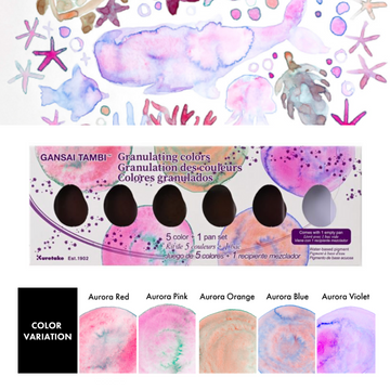 Gansai Tambi - Granulating Colours