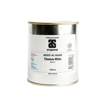 Art Spectrum - Artists’ Oil Paints - Titanium White - 500ml