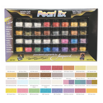 Jacquard Pearl Ex Pigment 32 Colour Set