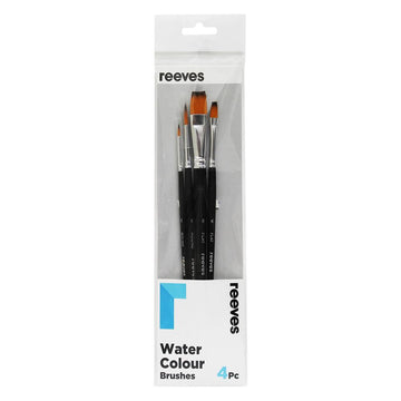 Reeves Water Colour Brush - 4 Set