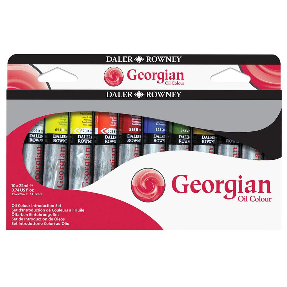 Georgian Oil Colour Introduction Set 10x22ml