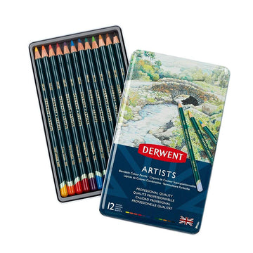 Derwent Artists Pencils - 12 Set