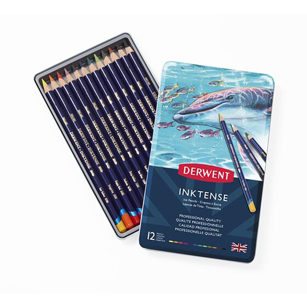 Derwent Inktense  Pencils - 12 Set