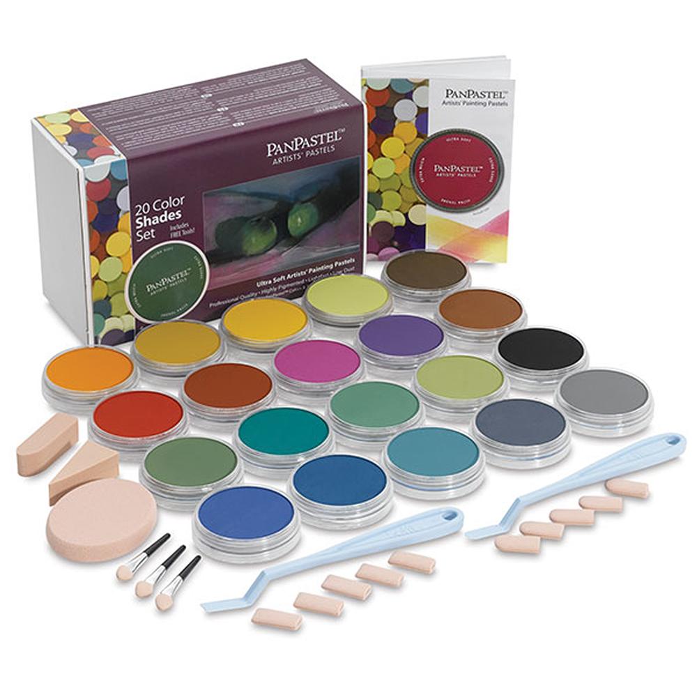 PanPastel 20 Colour Set - Shades