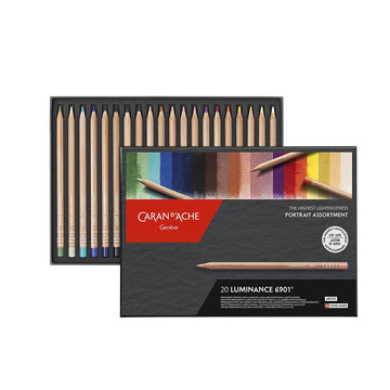 Caran d'Ache Luminance 6901 - 20 Set Portrait Assortment