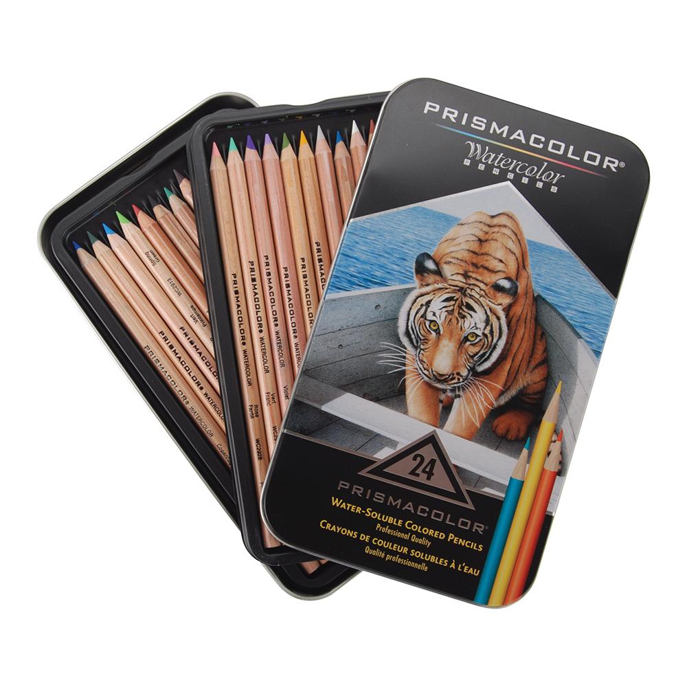 Prismacolor Watercolour Pencils - 24 Set
