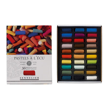 Sennelier Soft Pastels - Assorted Set of 30 Half Pastels