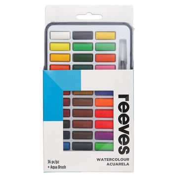 Reeves Watercolour 36 Colour Tin Set