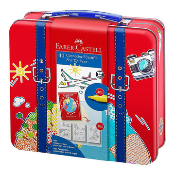 Faber-Castell - 40 Connector Felt Tip Pens