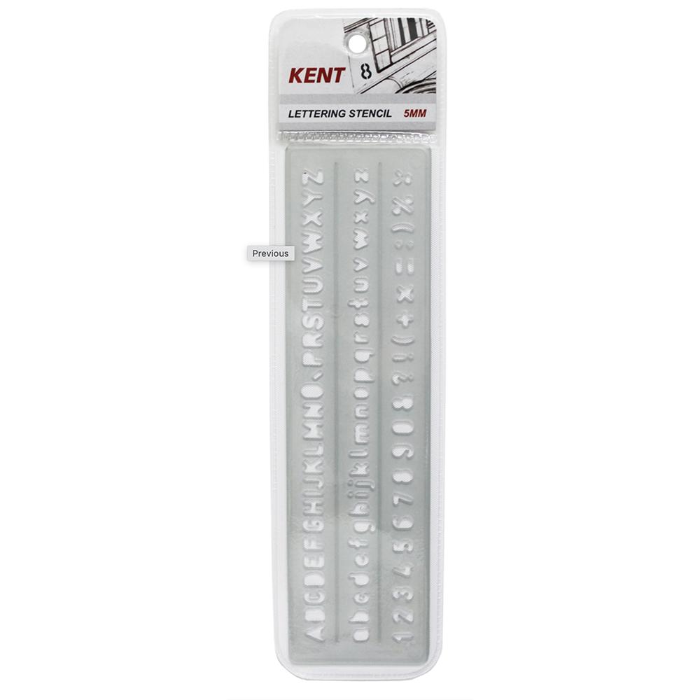 Kent Lettering Stencils