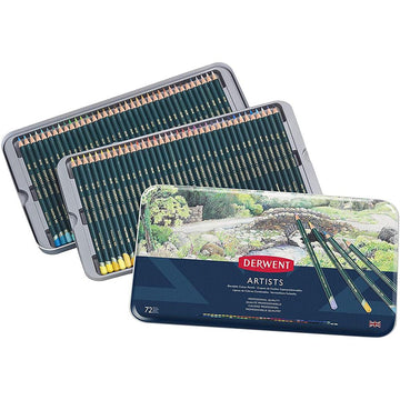 Derwent Artists Pencils - 72 Set