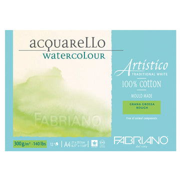 Fabriano Artistico Pads - Rough - 300gsm - A4