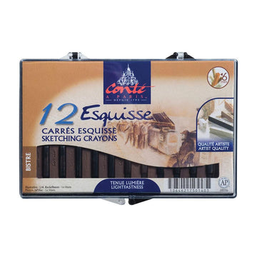 Conte Sketch Crayons - Bistre