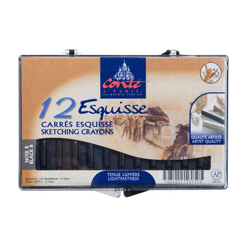 Conte Sketch Crayons - Black B