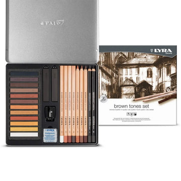 Lyra Brown Tones Assorted Set
