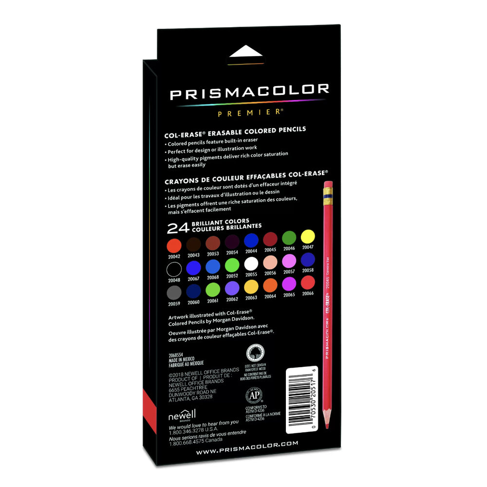 Prismacolor Col-Erase Pencils - 24 Set