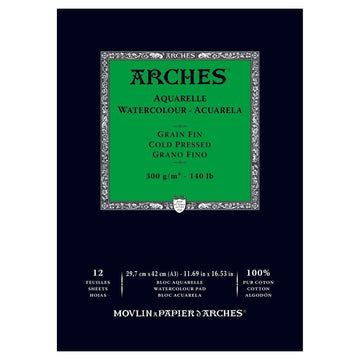 Arches Watercolour Pads - Cold Pressed - 300gsm - A3