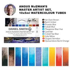 DANIEL SMITH Angus McEwan's Watercolour Master Artist Set of 10