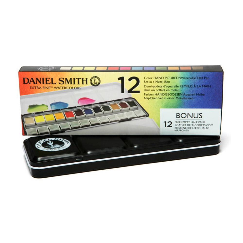 Daniel Smith Extra Fine Watercolours - 12 Pan Set