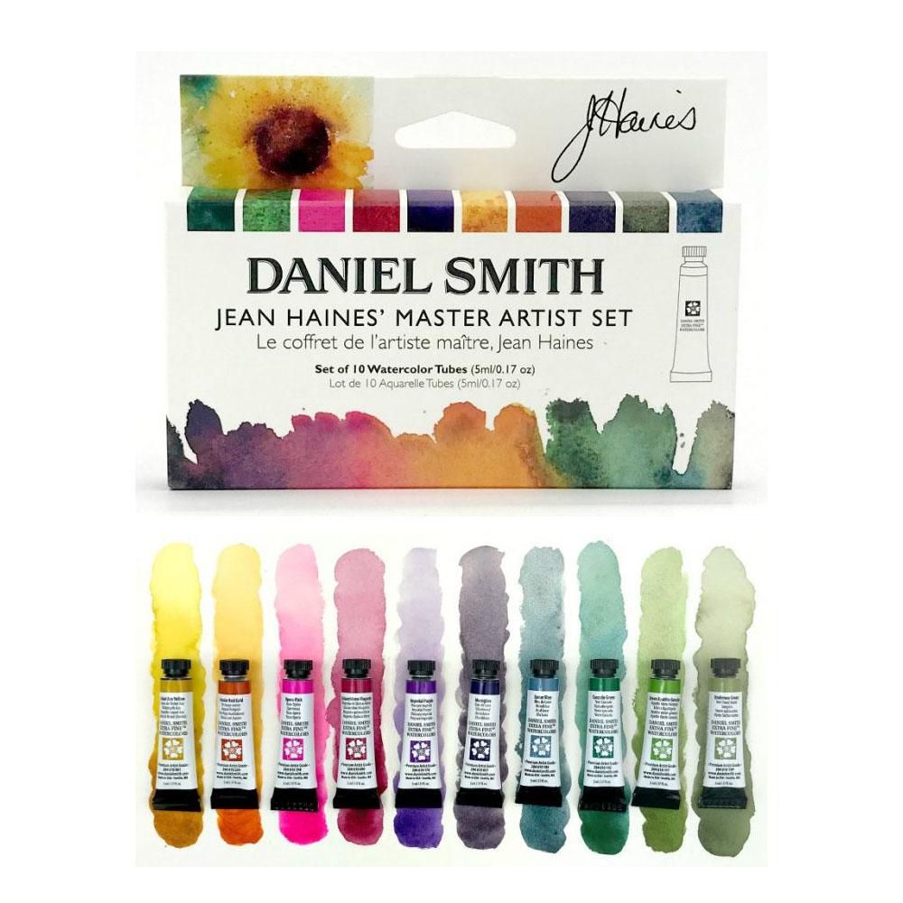 DANIEL SMITH Jean Haines Master Artist Watercolour Set of 10