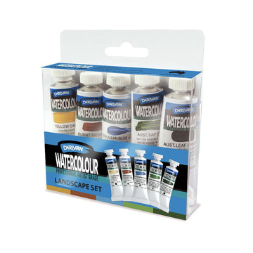 Derivan Watercolour Set- Landscape  5 x 12ml