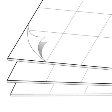 ADHESIVE NUCORE FOAMBOARD WHITE 32X40 3MM