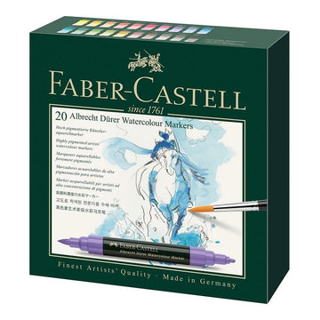 Faber-Castell Albrecht Dürer Watercolour Marker - Set of 20