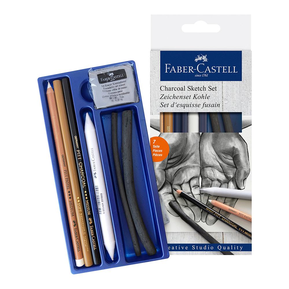 Faber-Castell Charcoal Sketch Set