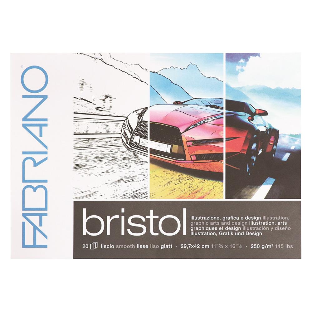 Fabriano Bristol Paper Pad - A3