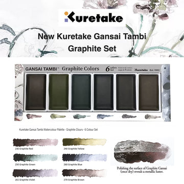 Gansai Tambi - Graphite Colours