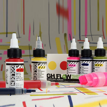 Golden - Professional High Flow Acrylics Marker Set