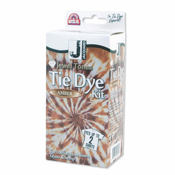 Jacquard Tie Dye Jewel Tones - Amber
