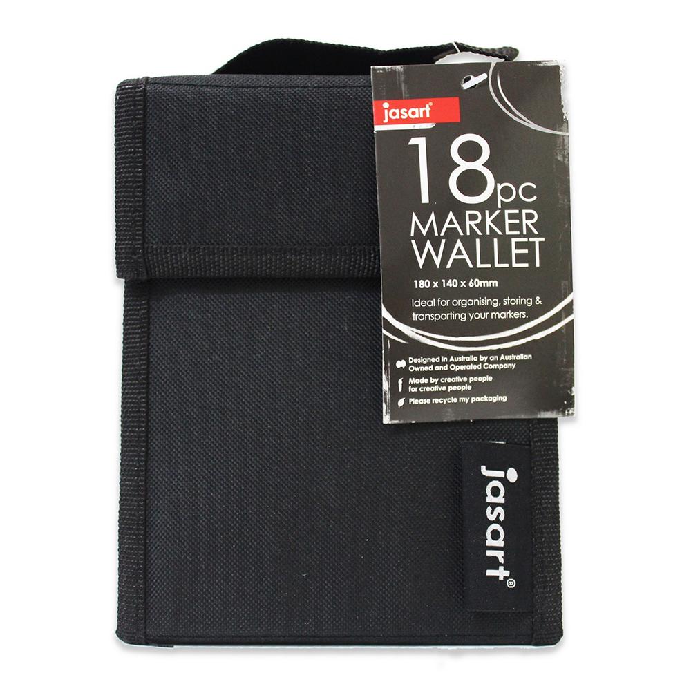 Jasart Marker Storage Wallet (18, 36 48 & 54 Wallets)